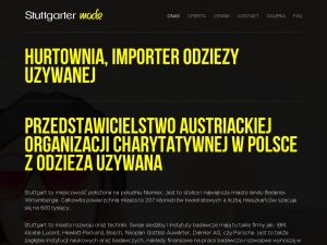 Import niesortowanej odzieży z Austrii