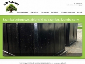 Znany producent szamb betonowych najwyższej jakości